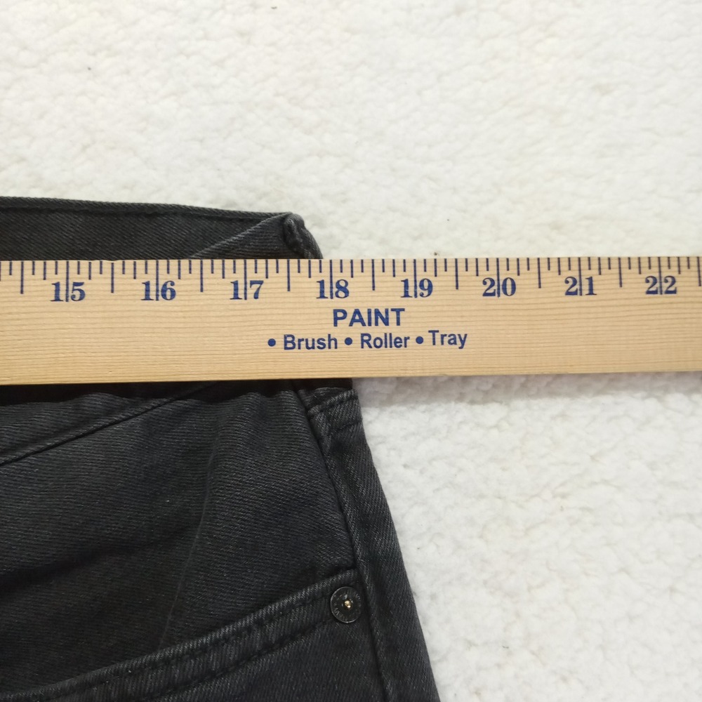 Old Navy Mens Skinny Jeans Black Denim Pants 36x30 Stretch Casual Dark Wash - Picture 5 of 10